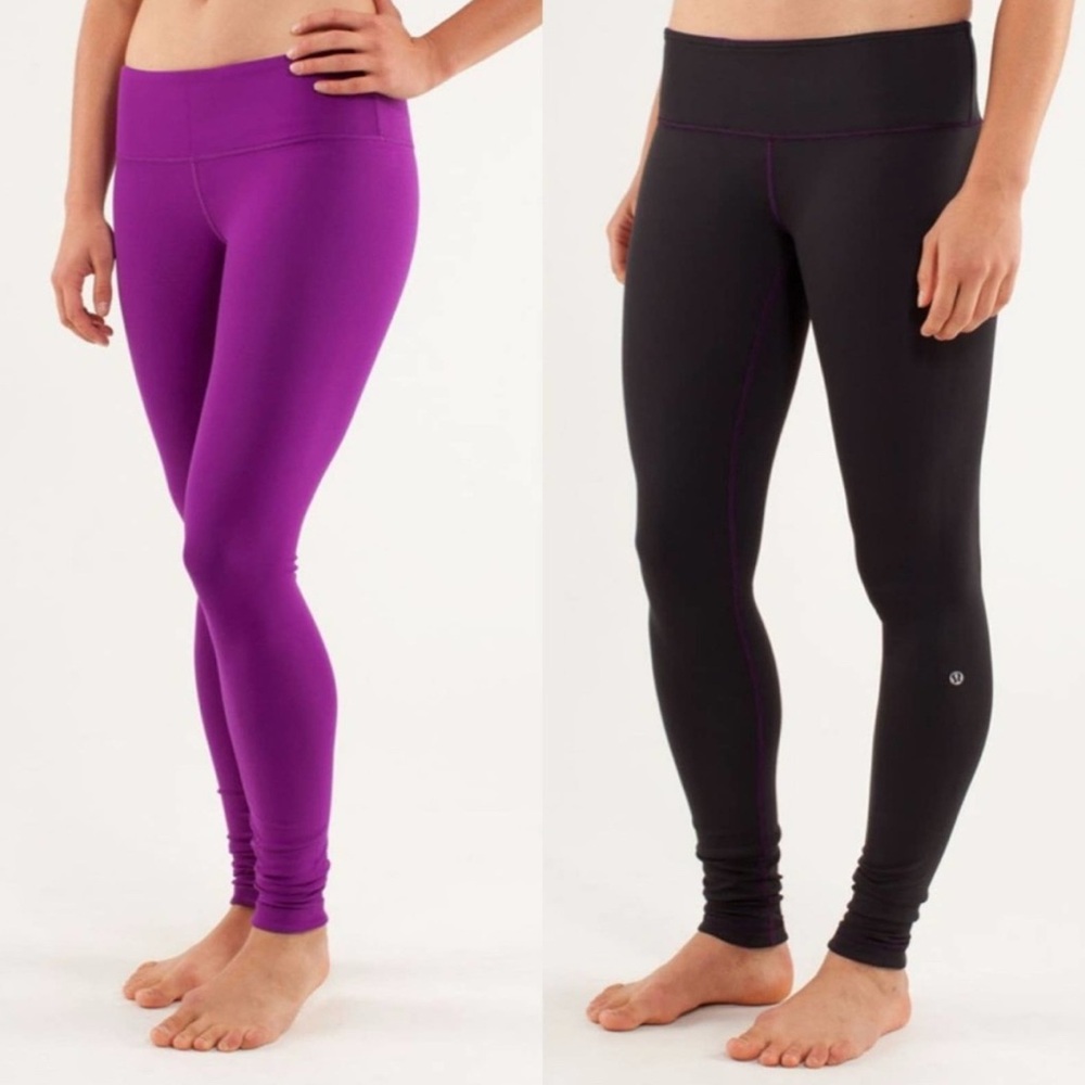 Lululemon Wunder Under Reversible Leggings